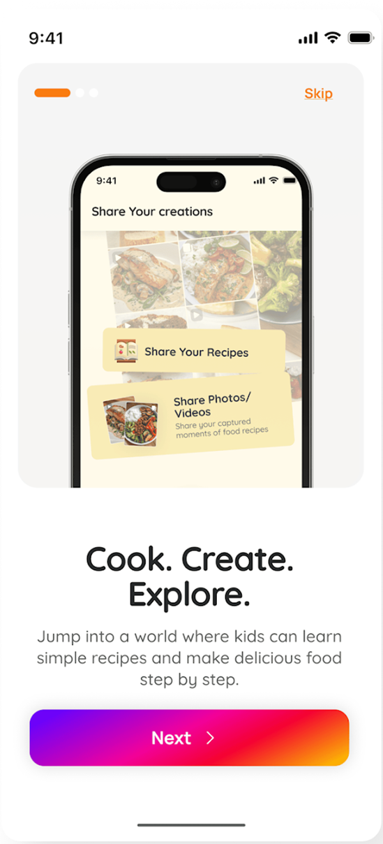Cook, Create, Explore