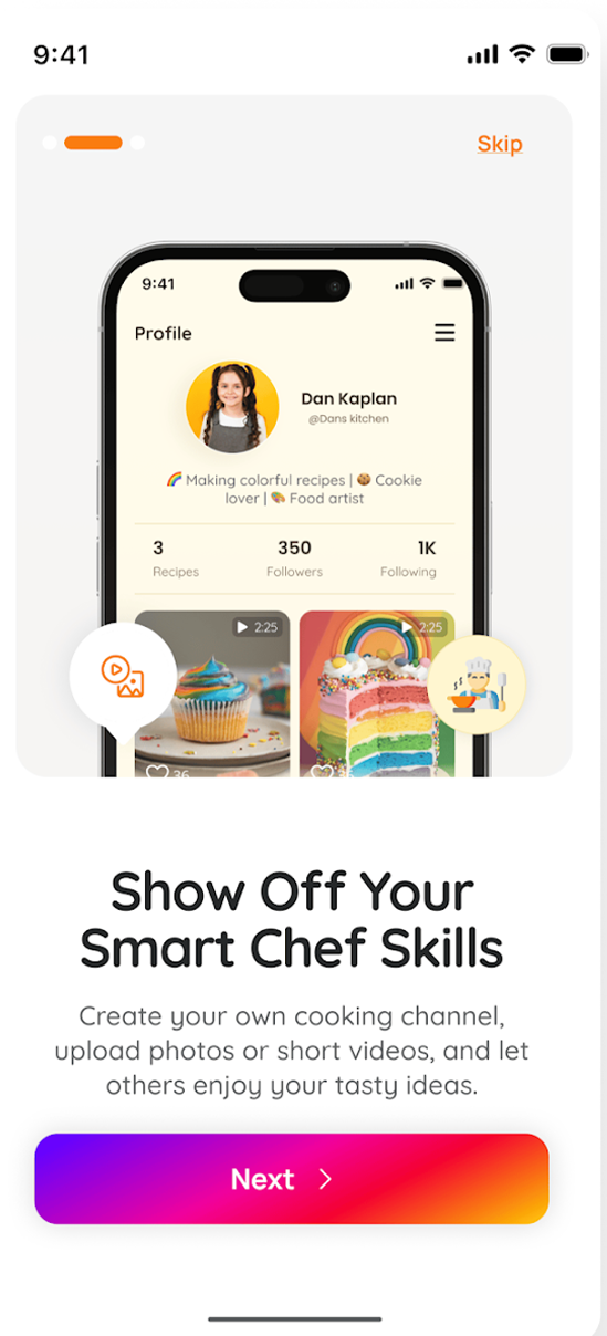 Smart chef skills